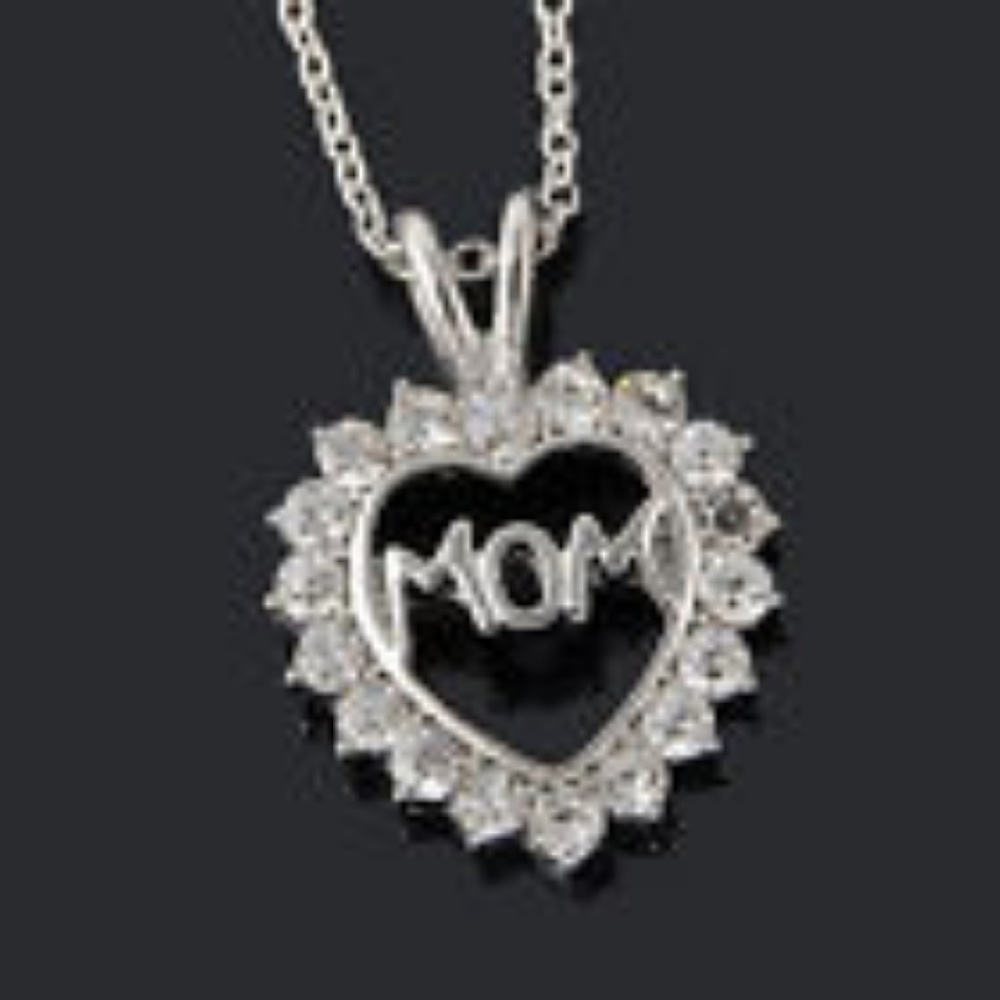 😍PRICE SLASHED😍💎Silver MOM Heart Necklace💎